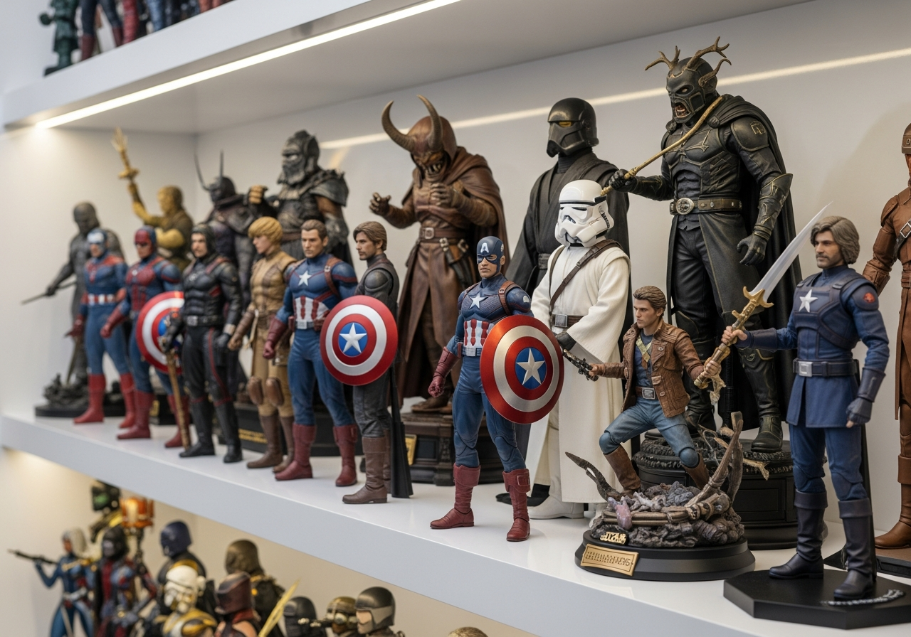 Premium collectible display